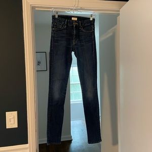 MOTHER High Waisted Looker Skinny Size 24